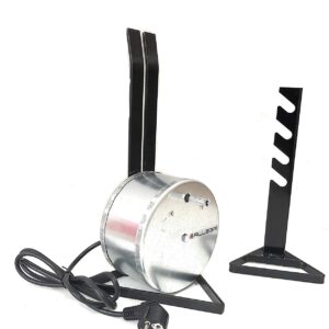 Girarrosto elettrico con spiedo inox piatto Portata max 8 kg